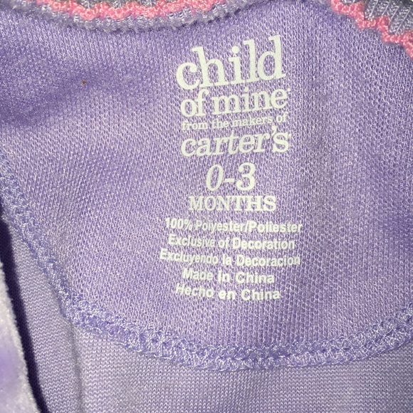 Carters Mommy’s Girl Velour Footie - Picture 5 of 6